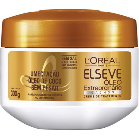 CREME DE  TRATAMENTO ELSEVE 300G CACHOS