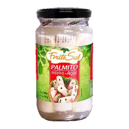 Palmito acai inteiro 300gr