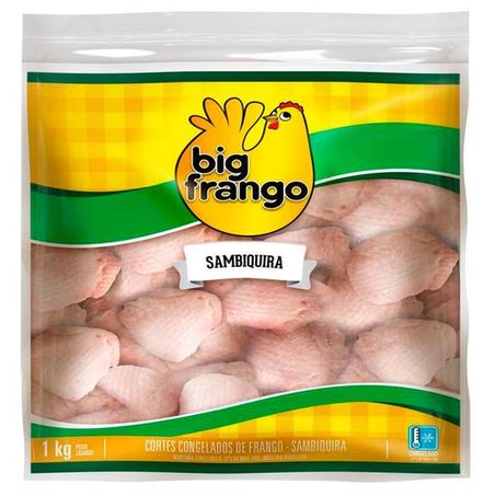 Sambiquira de frango big frango congelada 1kg