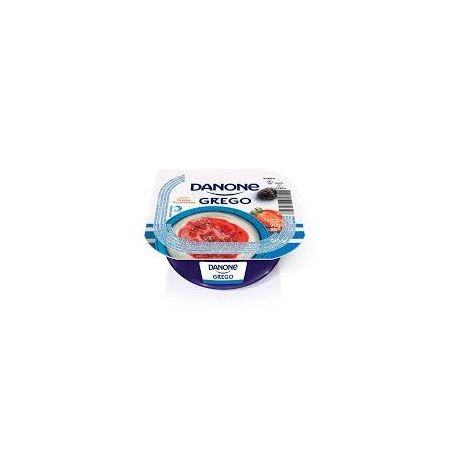 Iog grego tradicional + calda de frutas vermelhas 90g