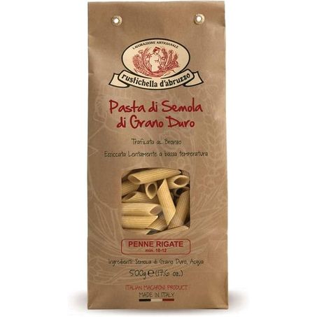 Massa Penne Rigate Rustichella Corticella 500g