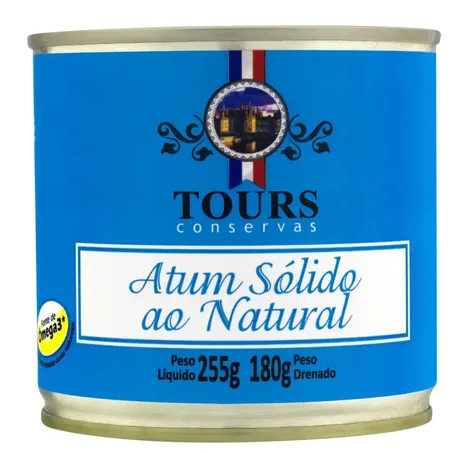 ATUM TOURS SOLIDO NATURAL 225G
