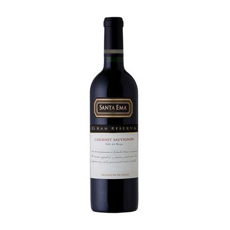 Vinho Tinto Chileno Santa Ema Gran Cabernet Sauvignon Reserva Garrafa 750ML