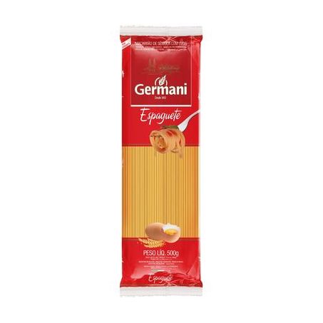 Massa germani espaguette medio 500g*.