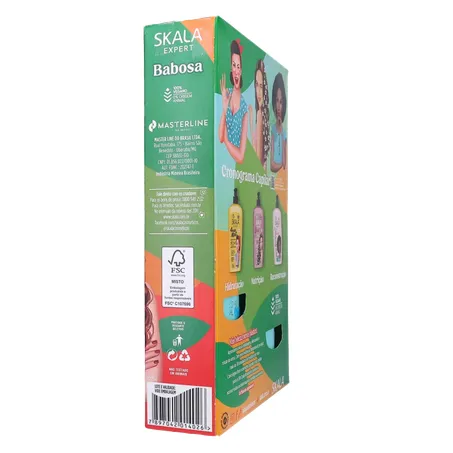 Kit Skala Babosa Shampoo 325ml e Condicionador 325ml 
  360-11