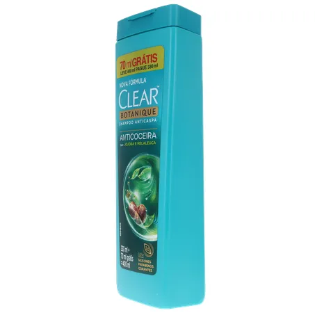 SHAMPOO ANTICASPA CLEAR ANTICOCEIRA L400ML P330ML 360-5