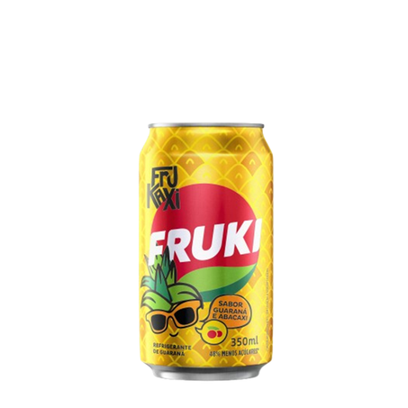 REFRIGERANTE FRUKI GUARANÁ C/ABACAXI 350ML