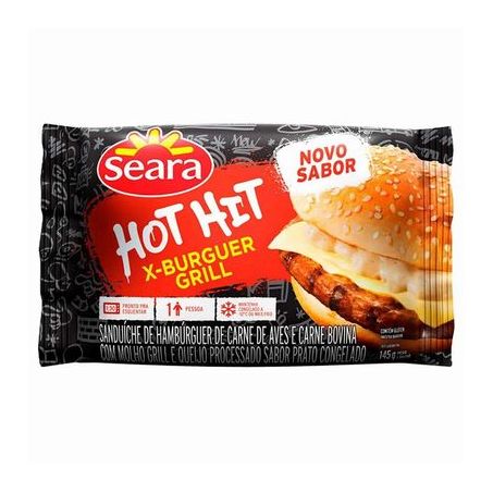 HOT HIT X BURGUER 145GR SEARA