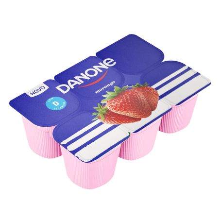 BEBIDA LÁCTEA FERMENTADA MORANGO DANONE BANDEJA