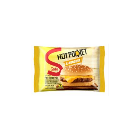 Hamburguer aurora 145g x burger com molho especial