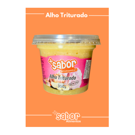 Alho triturado mais sabor 350g