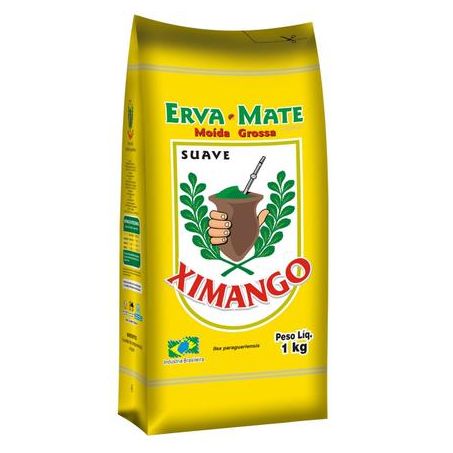 Erva ximango moida grossa suave 1kg