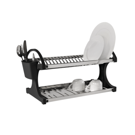 ESCORREDOR DE LOUÇA BRINOX INOX COM LATERAL