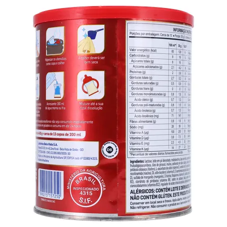 Composto Lácteo Piracanjuba Excellence  Lata 400gr 360-17