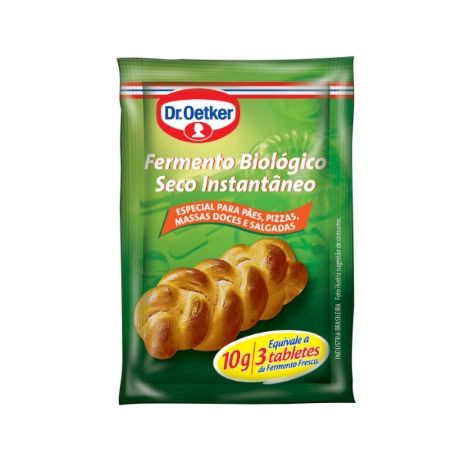 FERMENTO SECO INSTANTÂNEO DR OETKER 10G