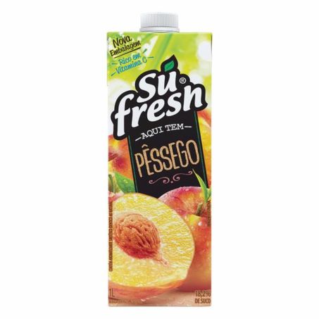 Suco de pêssego sufresh
