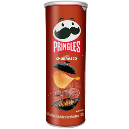Salgadinho batata pringles 109g churrasco