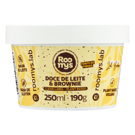 Sorvete Roomys Doce de Leite Brow 240ml 360-1