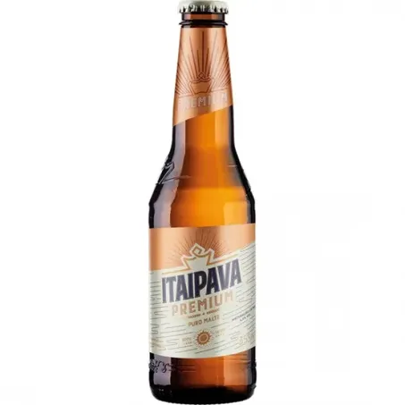 CERVEJA ITAIPAVA 330ML 100%MALTE LONG NECK