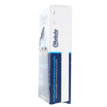 HASTE FLEXÍVEL COTTONBABY CX 150UN 360-8