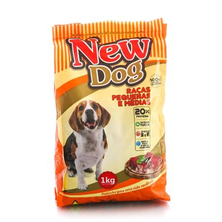 Racao P Caes New Dog Carne 1kg