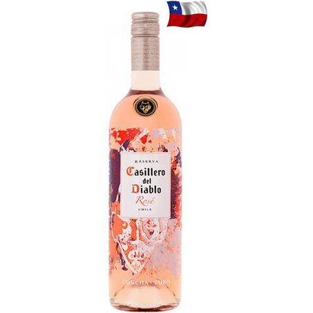 VINHO CASILLERO DEL DIABLO ROSE 750ML