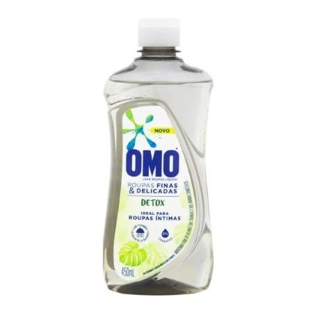 Lava roupas liquido omo del.detox 450ml