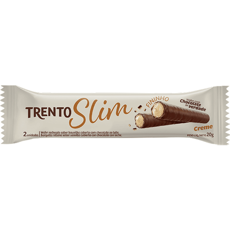 Chocolate Trento Slim Creme Pacote 20g 