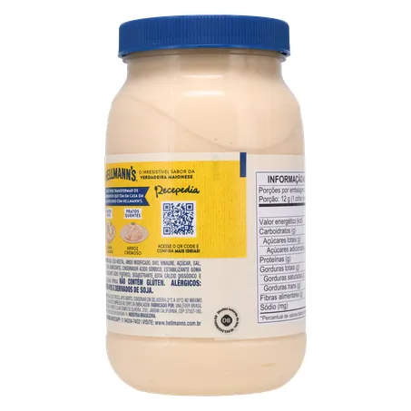 MAIONESE HELLMANN'S POTE 500G 360-16