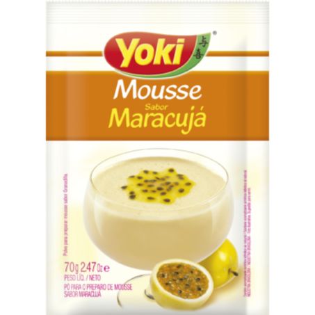 Po para preparo mousse yoki maracuja 70g