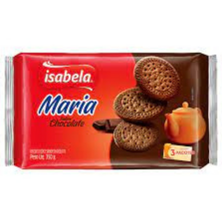 Biscoito isabela 350g maria chocolate