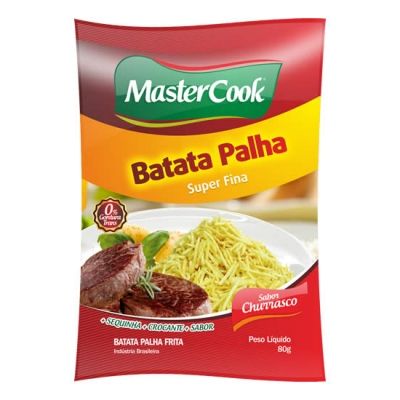 Batata palha churrasco master cook 80g