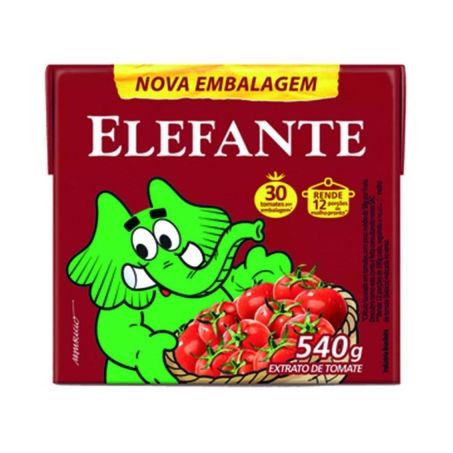 EXTRATO TOMATE ELEFANTE TETRA PAK TRADICIO 535G