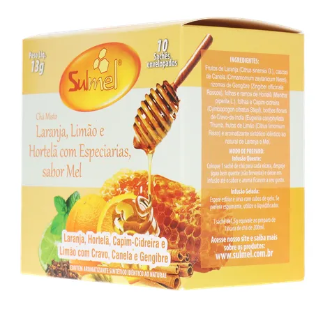 Cha sulmel laranja 13g 360-23