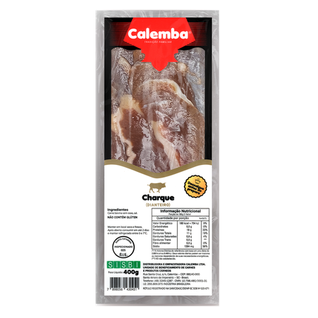 Charque Calemba Dianteiro 400g