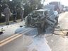 Colisão envolvendo veículos de Palma Sola deixa dois mortos e três feridos