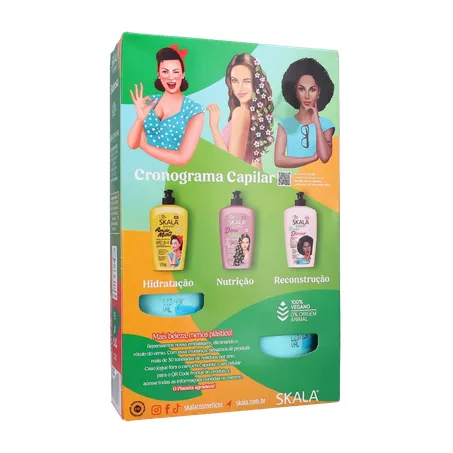 Kit Skala Babosa Shampoo 325ml e Condicionador 325ml 
  360-16