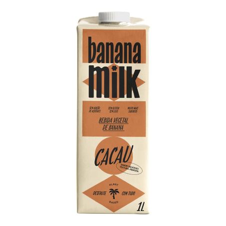 Bebida Barista Vegetal Banana Milk Cacau 1l