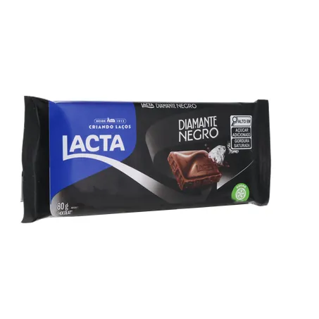 CHOCOLATE LACTA DIAMNTE NEGRO 80G 360-33