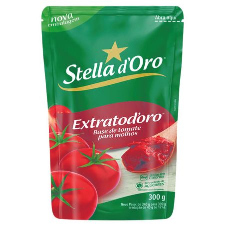 EXTRATO TOMATE STELLA D ORO SACHET TRADICIO 300G