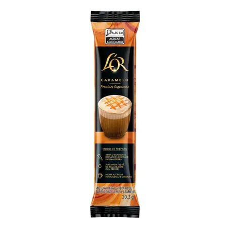 Café cappuccino caramelo lor 20.3g