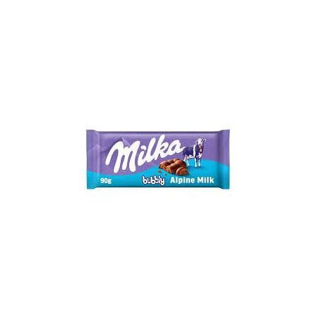CHOCOLATE MILKA BUBBLY ALPINE MILK 90G
