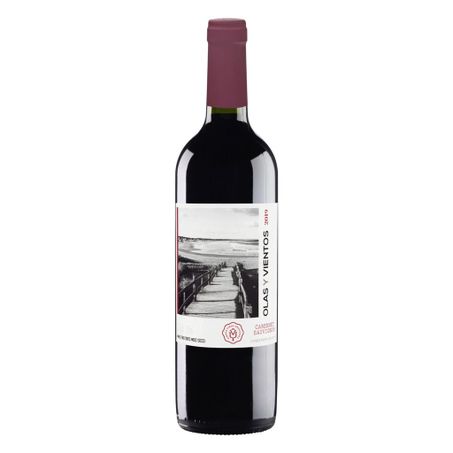 Vinho uruguaio tinto meio seco cabernet sauvignon olas y vientos