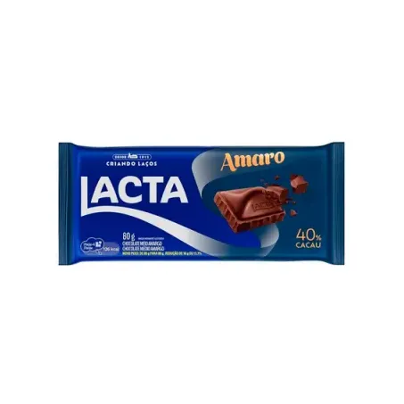 Chocolate Lacta Amaro 80g
