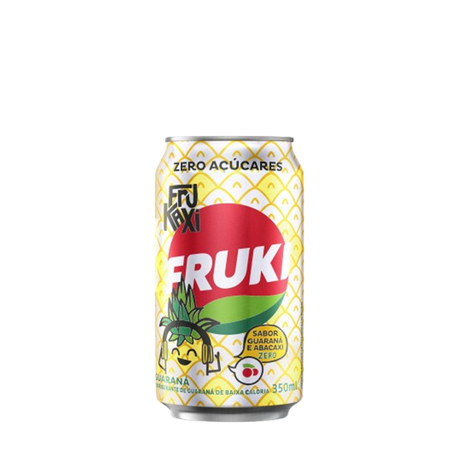 REFRIGERANTE FRUKI GUARANÁ C/ABACAXI ZERO 350ML