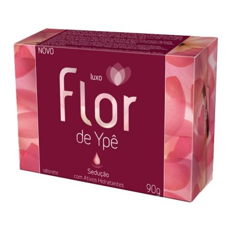 Sabonete flor ype suave 90gr tern.cuid.rosa