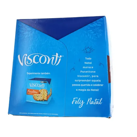 Panettone Visconti Chocolate Caixa 400gr 360-10