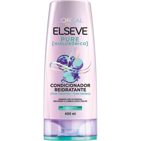 Condicionador Elseve 400ml - Pure Hialurônico