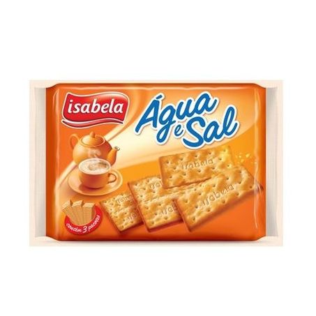 Biscoito isabela água e sal 350g