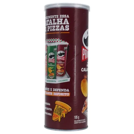 Salgadinho de Batata Pringles Pizza Calabresa 105g 360-28